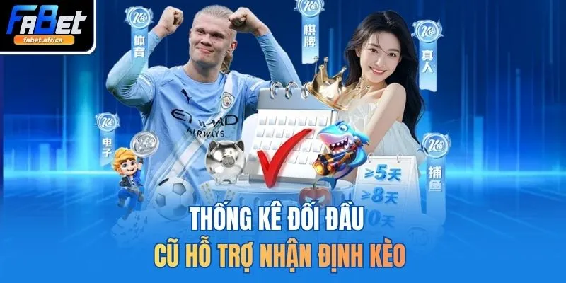 Thống kê đối đầu cũ hỗ trợ nhận định kèo